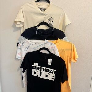 Bundle of 5 Short Sleeve T-Shirts. Size Boy 10-12